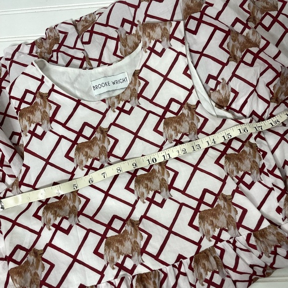 Brook Wright Chloe Collie A&M Aggies Sleeveless Sundress 886 - Picture 10 of 10